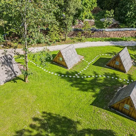 Luxuszelt Glamping Radovna Pr' Klemenak