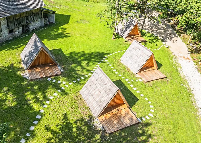 Luxusní stan Glamping Radovna Pr' Klemenak *